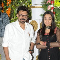 Venky and Trisha New Movie Launch Stilss